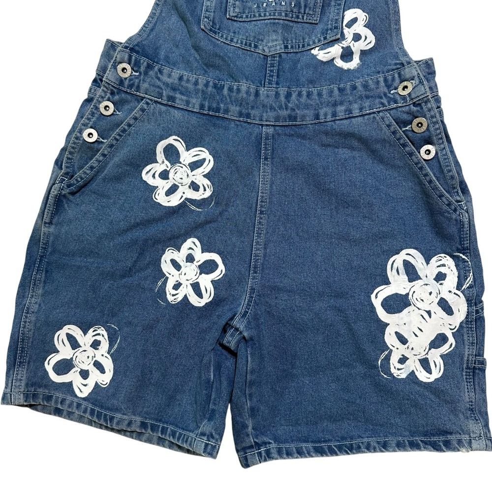 Ragged Priest flower print shortalls‎ size 28 - Picture 5 of 6